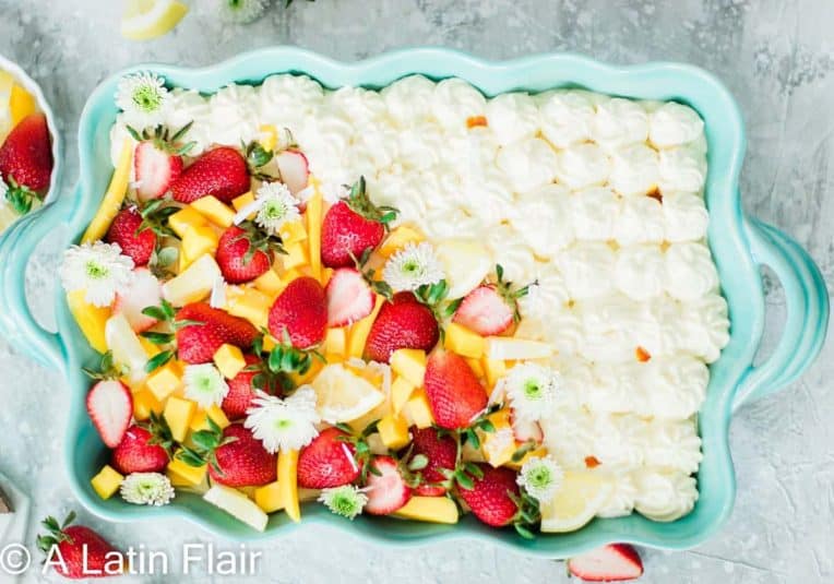Passion-fruit-tiramisu-decorated-with-fresh-fruits.