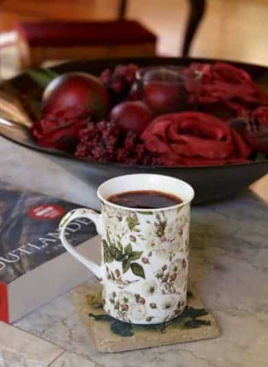 Black Currant and Orange Citrus drink for colds and flu.