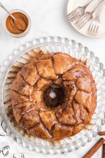 Overhead shot of Monkey Bread.