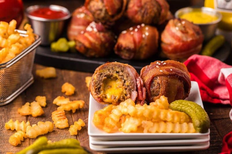 Freshly baked skillet artichoke dip.