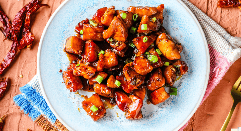 Copycat Mall Bourbon Chicken
