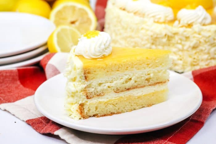 Lemon Curd Cake