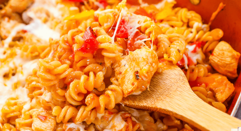 One Pot BBQ Chicken Pasta