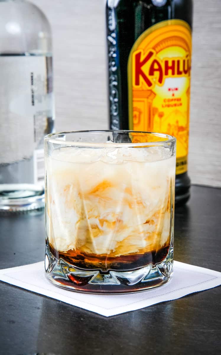 White Russian Cocktail