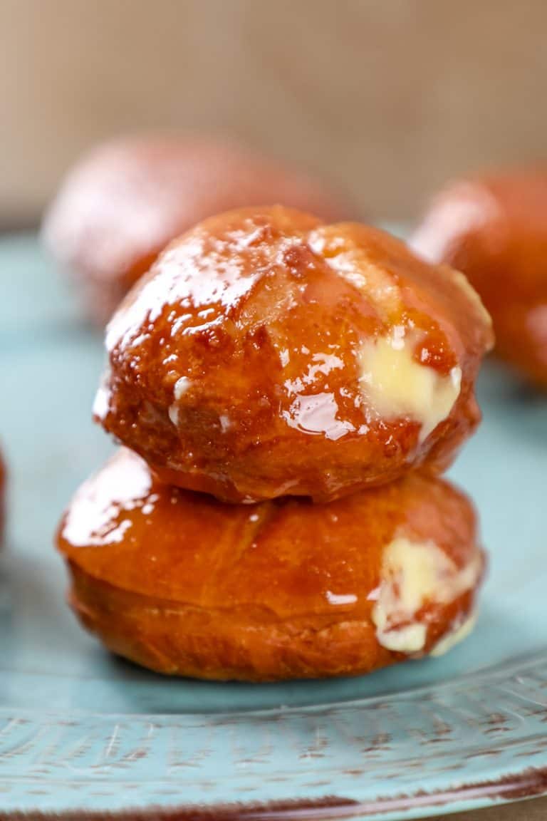 Creme Brulee Filled Donuts