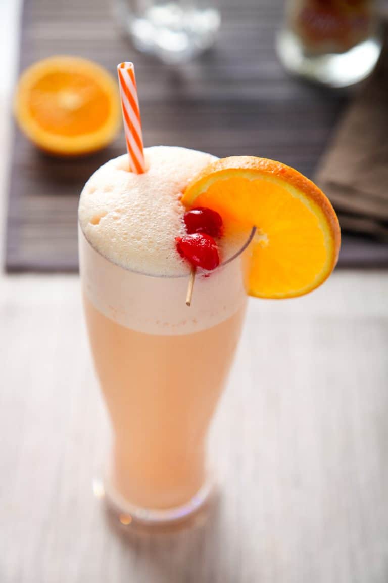 Frozen Orange Creamsicle Cocktail
