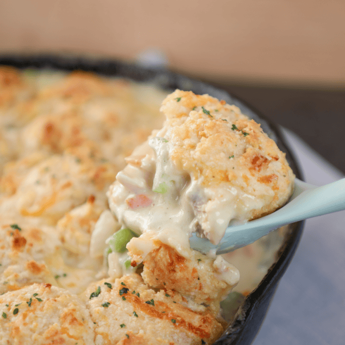 Cheddar Bay Biscuit Pot Pie