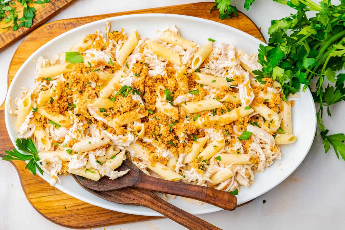 Crock Pot Olive Garden Chicken Pasta