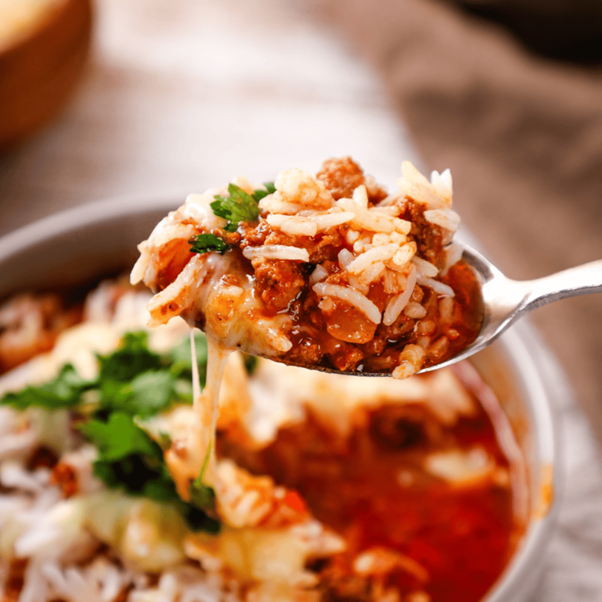 Slow Cooker Stuffed Pepper Soup