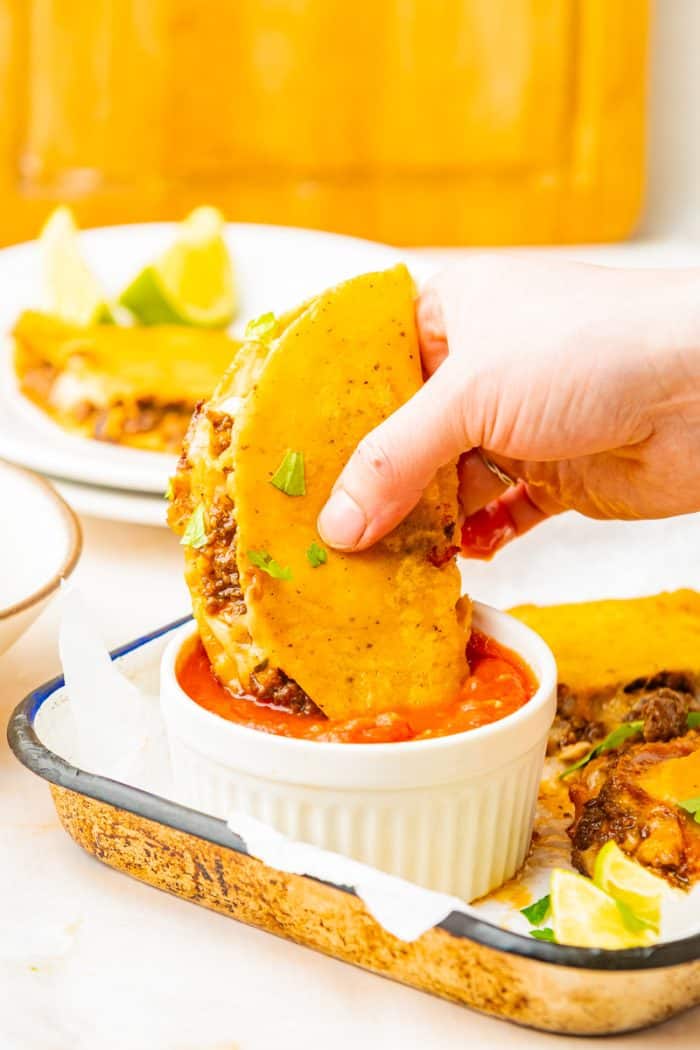 Crispy Ground Beef Tacos