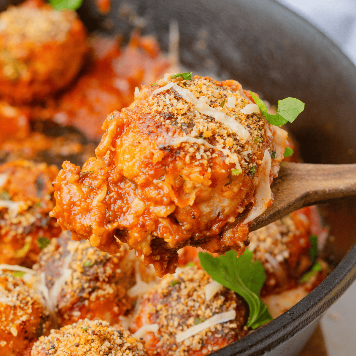 Chicken Parmesan Meatballs
